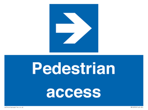 Pedestrian access
